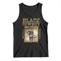Isom Dart Tank Top Black Cowboy Western Legend Vintage