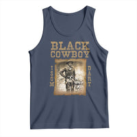 Isom Dart Tank Top Black Cowboy Western Legend Vintage