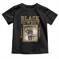 Isom Dart Toddler T Shirt Black Cowboy Western Legend Vintage