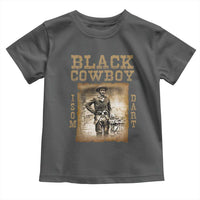 Isom Dart Toddler T Shirt Black Cowboy Western Legend Vintage