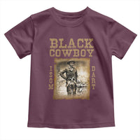 Isom Dart Toddler T Shirt Black Cowboy Western Legend Vintage