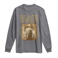 Bose Ikard Long Sleeve Shirt Black Cowboy Western Legend Vintage