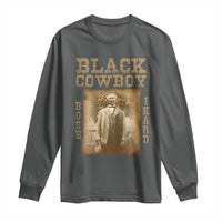 Bose Ikard Long Sleeve Shirt Black Cowboy Western Legend Vintage