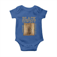Bass Reeves Baby Onesie Black Cowboy Western Legend Vintage