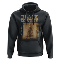 Bass Reeves Hoodie Black Cowboy Western Legend Vintage
