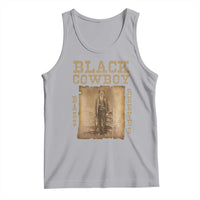 Bass Reeves Tank Top Black Cowboy Western Legend Vintage