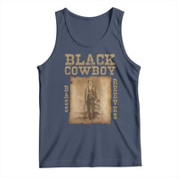 Bass Reeves Tank Top Black Cowboy Western Legend Vintage