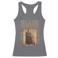 Mary Fields Racerback Tank Top Black Cowgirl Pioneer Western Legend Vintage