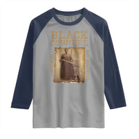 Mary Fields Raglan Shirt Black Cowgirl Pioneer Western Legend Vintage