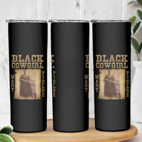 Mary Fields Skinny Tumbler Black Cowgirl Pioneer Western Legend Vintage