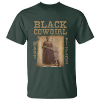 Mary Fields T Shirt Black Cowgirl Pioneer Western Legend Vintage