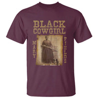 Mary Fields T Shirt Black Cowgirl Pioneer Western Legend Vintage