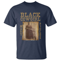 Mary Fields T Shirt Black Cowgirl Pioneer Western Legend Vintage