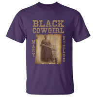 Mary Fields T Shirt Black Cowgirl Pioneer Western Legend Vintage