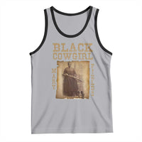 Mary Fields Tank Top Black Cowgirl Pioneer Western Legend Vintage