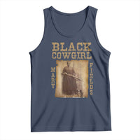 Mary Fields Tank Top Black Cowgirl Pioneer Western Legend Vintage