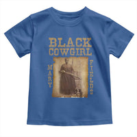 Mary Fields Toddler T Shirt Black Cowgirl Pioneer Western Legend Vintage