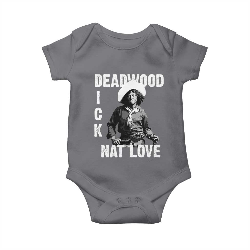 Nat Love Baby Onesie Deadwood Dick Black Cowboy Western Legend Vintage