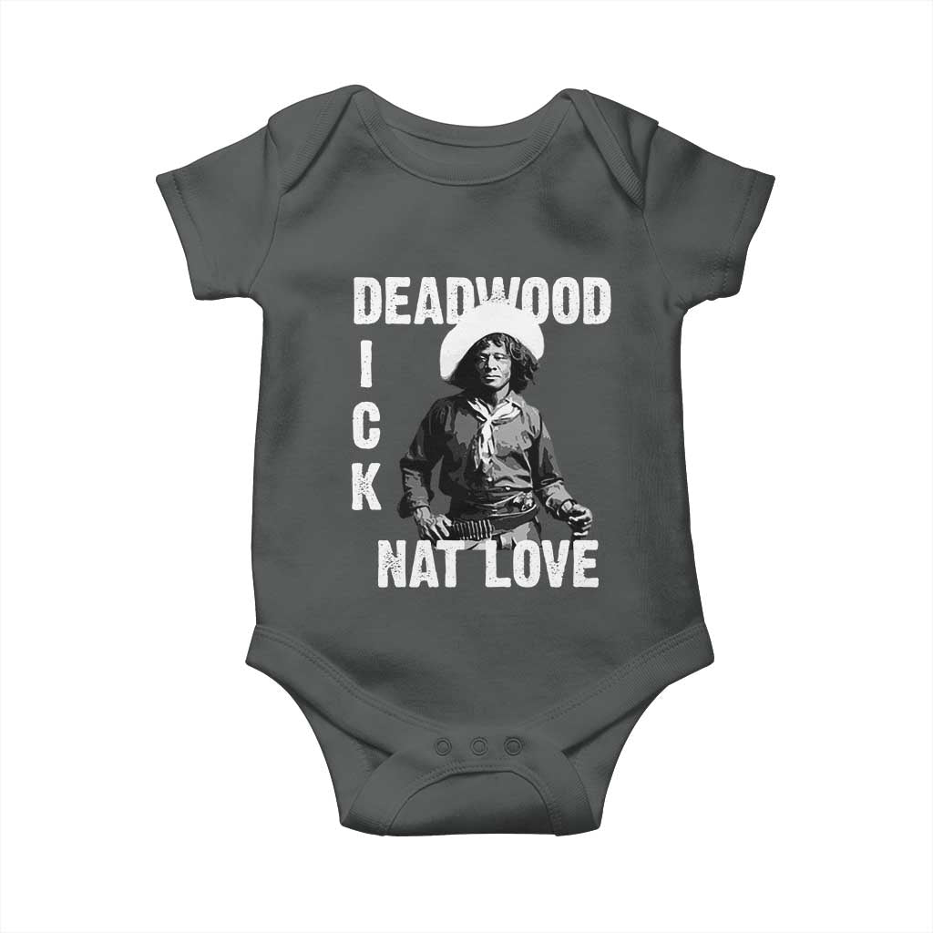 Nat Love Baby Onesie Deadwood Dick Black Cowboy Western Legend Vintage