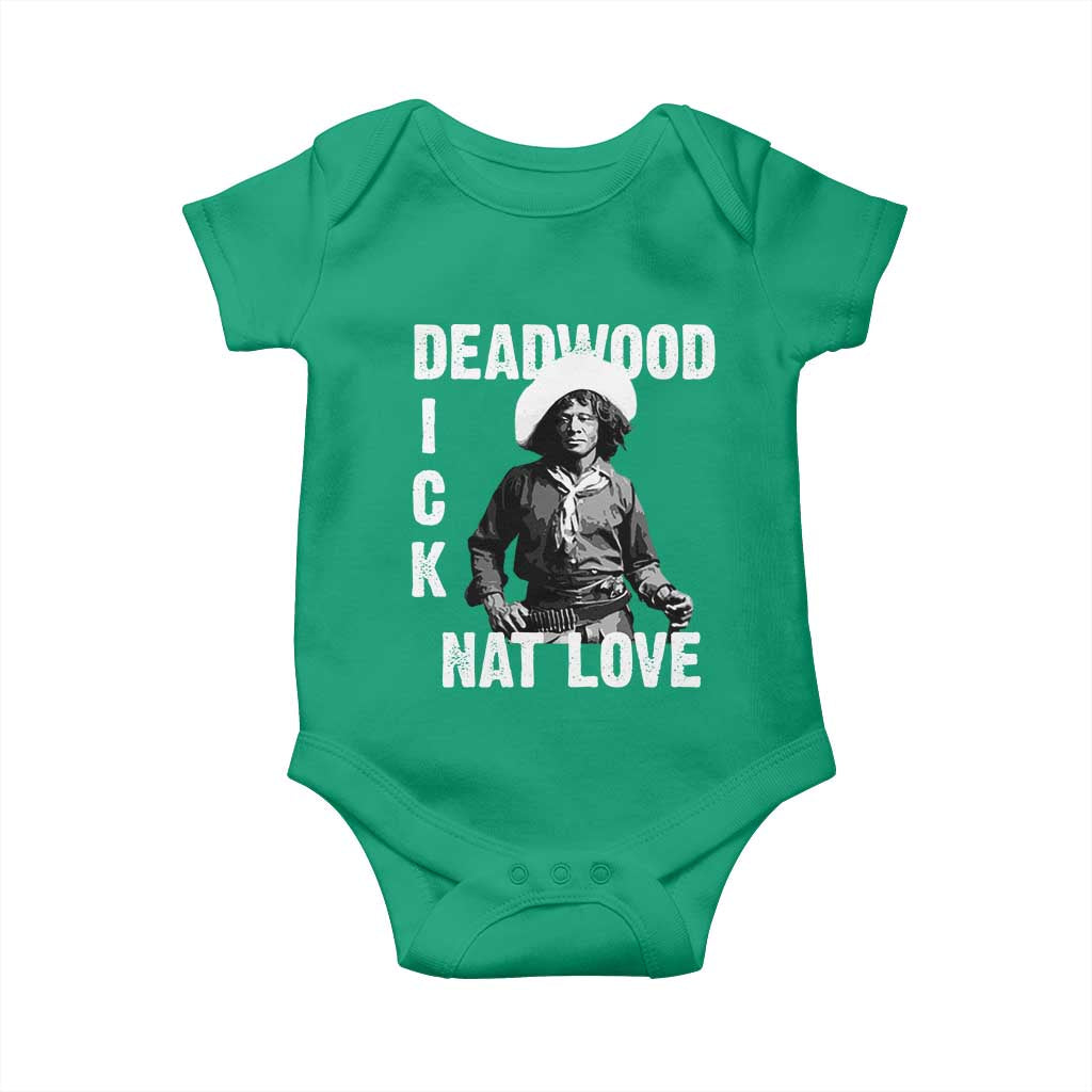 Nat Love Baby Onesie Deadwood Dick Black Cowboy Western Legend Vintage