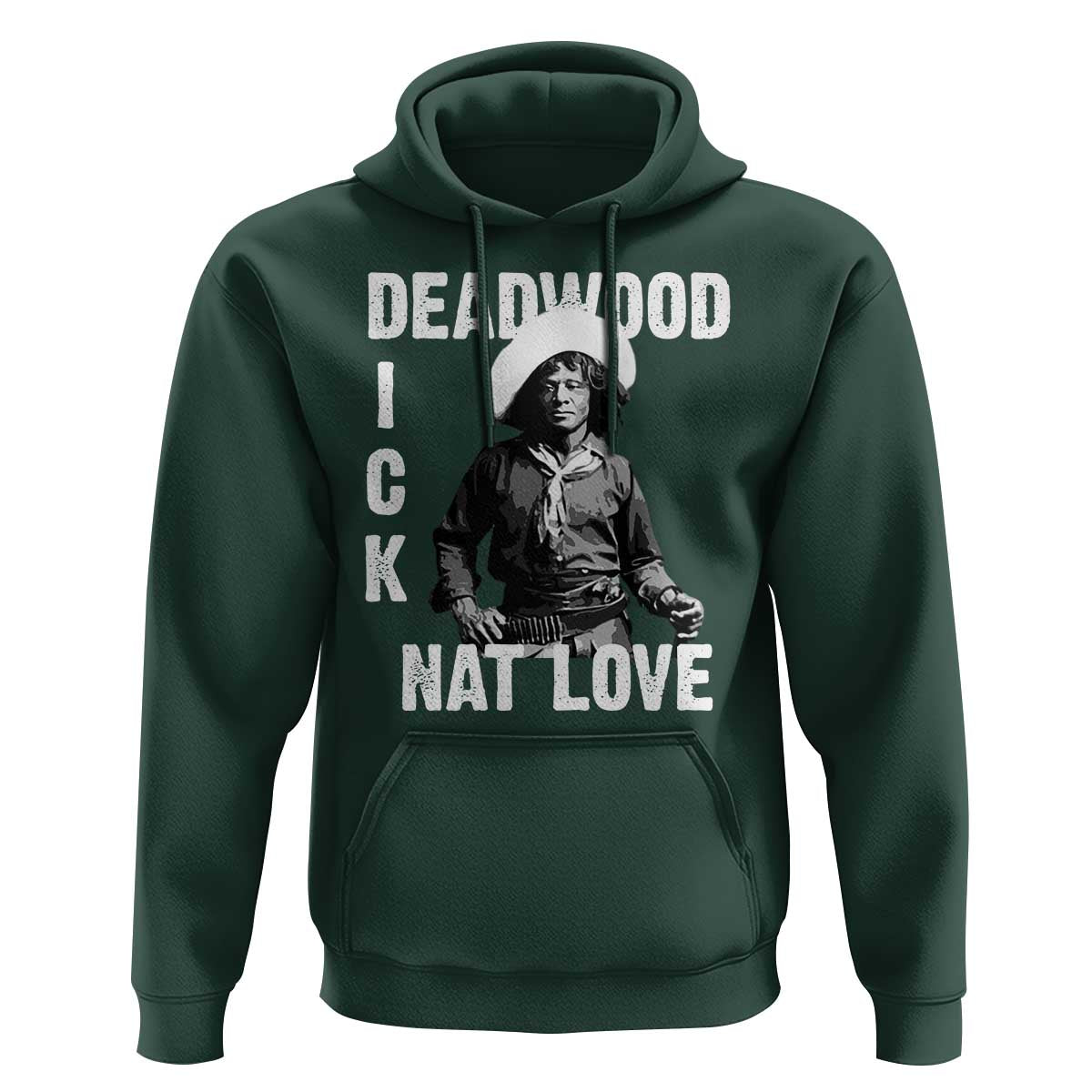 Nat Love Hoodie Deadwood Dick Black Cowboy Western Legend Vintage