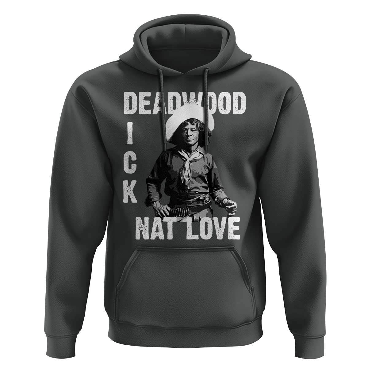 Nat Love Hoodie Deadwood Dick Black Cowboy Western Legend Vintage