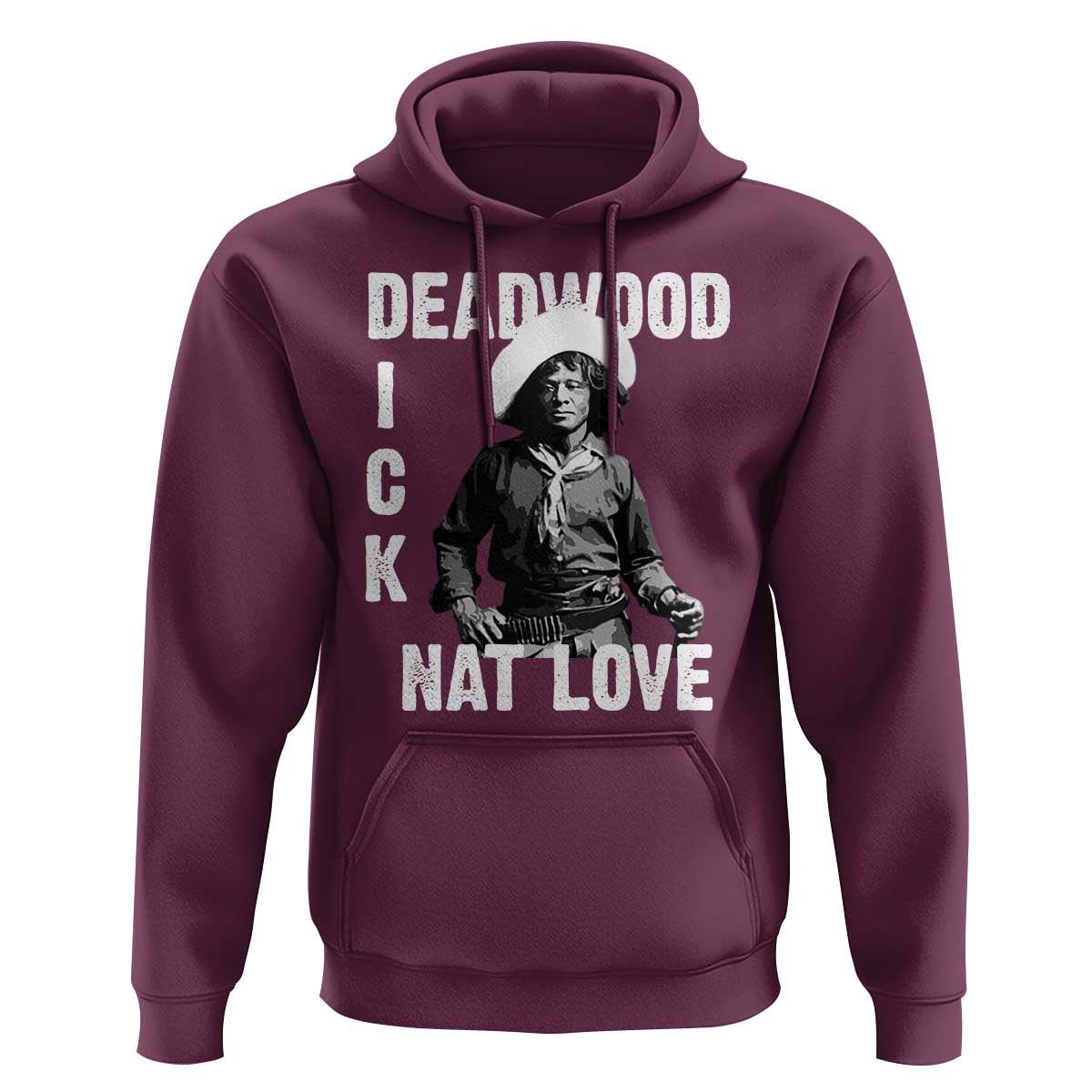 Nat Love Hoodie Deadwood Dick Black Cowboy Western Legend Vintage