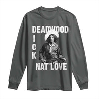 Nat Love Long Sleeve Shirt Deadwood Dick Black Cowboy Western Legend Vintage