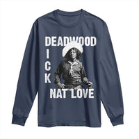 Nat Love Long Sleeve Shirt Deadwood Dick Black Cowboy Western Legend Vintage