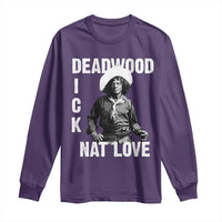 Nat Love Long Sleeve Shirt Deadwood Dick Black Cowboy Western Legend Vintage