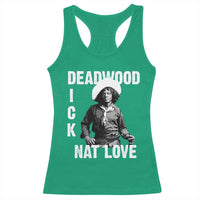 Nat Love Racerback Tank Top Deadwood Dick Black Cowboy Western Legend Vintage