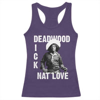 Nat Love Racerback Tank Top Deadwood Dick Black Cowboy Western Legend Vintage
