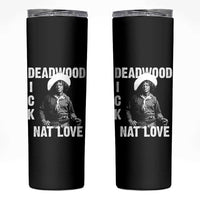 Nat Love Skinny Tumbler Deadwood Dick Black Cowboy Western Legend Vintage