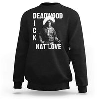 Nat Love Sweatshirt Deadwood Dick Black Cowboy Western Legend Vintage
