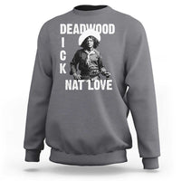 Nat Love Sweatshirt Deadwood Dick Black Cowboy Western Legend Vintage
