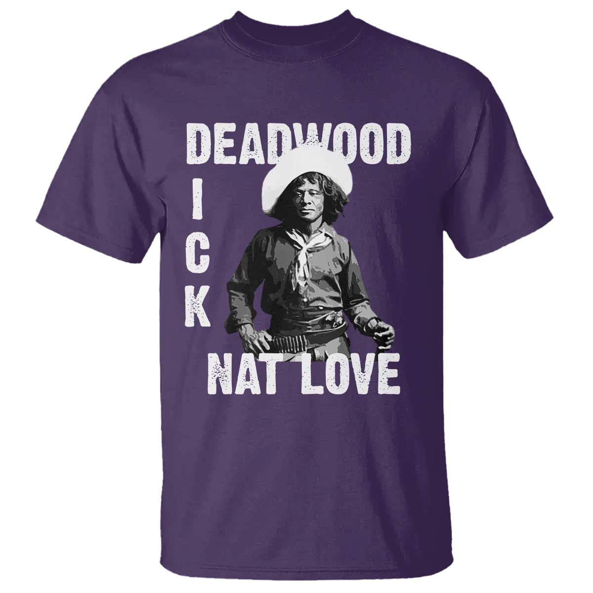 Nat Love T Shirt Deadwood Dick Black Cowboy Western Legend Vintage