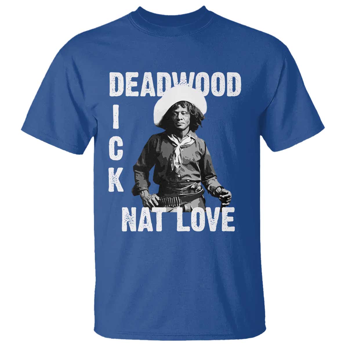 Nat Love T Shirt Deadwood Dick Black Cowboy Western Legend Vintage