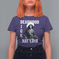 Nat Love T Shirt For Women Deadwood Dick Black Cowboy Western Legend Vintage