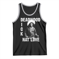Nat Love Tank Top Deadwood Dick Black Cowboy Western Legend Vintage