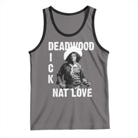 Nat Love Tank Top Deadwood Dick Black Cowboy Western Legend Vintage