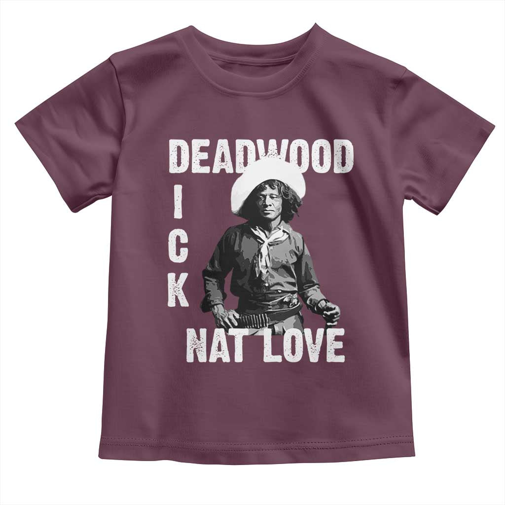 Nat Love Toddler T Shirt Deadwood Dick Black Cowboy Western Legend Vintage