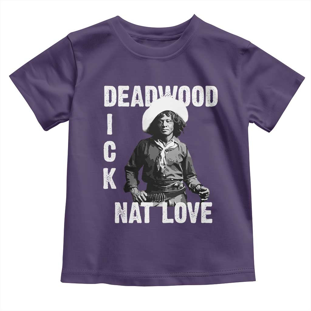 Nat Love Toddler T Shirt Deadwood Dick Black Cowboy Western Legend Vintage