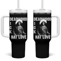 Nat Love Tumbler With Handle Deadwood Dick Black Cowboy Western Legend Vintage
