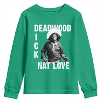 Nat Love Youth Sweatshirt Deadwood Dick Black Cowboy Western Legend Vintage