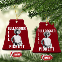 Bill Pickett Ceramic Ornament Bulldogger Black Cowboy Western Legend Vintage - Wonder Print Shop