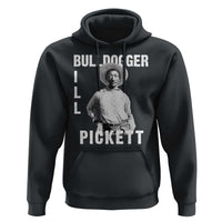 Bill Pickett Hoodie Bulldogger Black Cowboy Western Legend Vintage