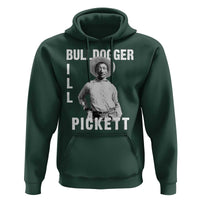 Bill Pickett Hoodie Bulldogger Black Cowboy Western Legend Vintage