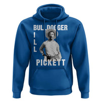 Bill Pickett Hoodie Bulldogger Black Cowboy Western Legend Vintage