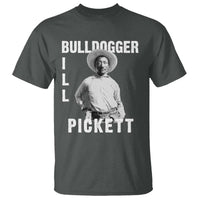 Bill Pickett T Shirt Bulldogger Black Cowboy Western Legend Vintage
