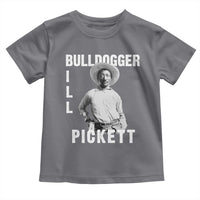 Bill Pickett Toddler T Shirt Bulldogger Black Cowboy Western Legend Vintage